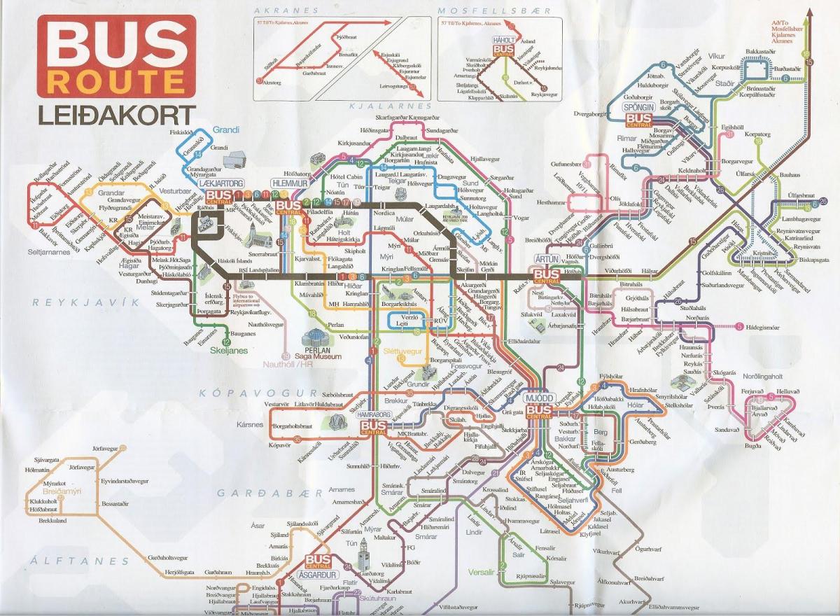 Севілья карта автобусних маршрутів