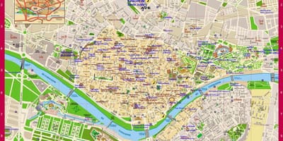 Карта Севільї області